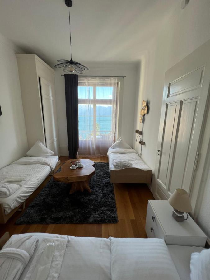 B&B Guest House Du Lac Montreux Bagian luar foto